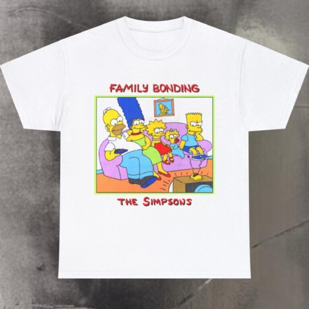 1989 The Simpsons Family Bonding Retro Cartoon Fan Classic Collector Gift